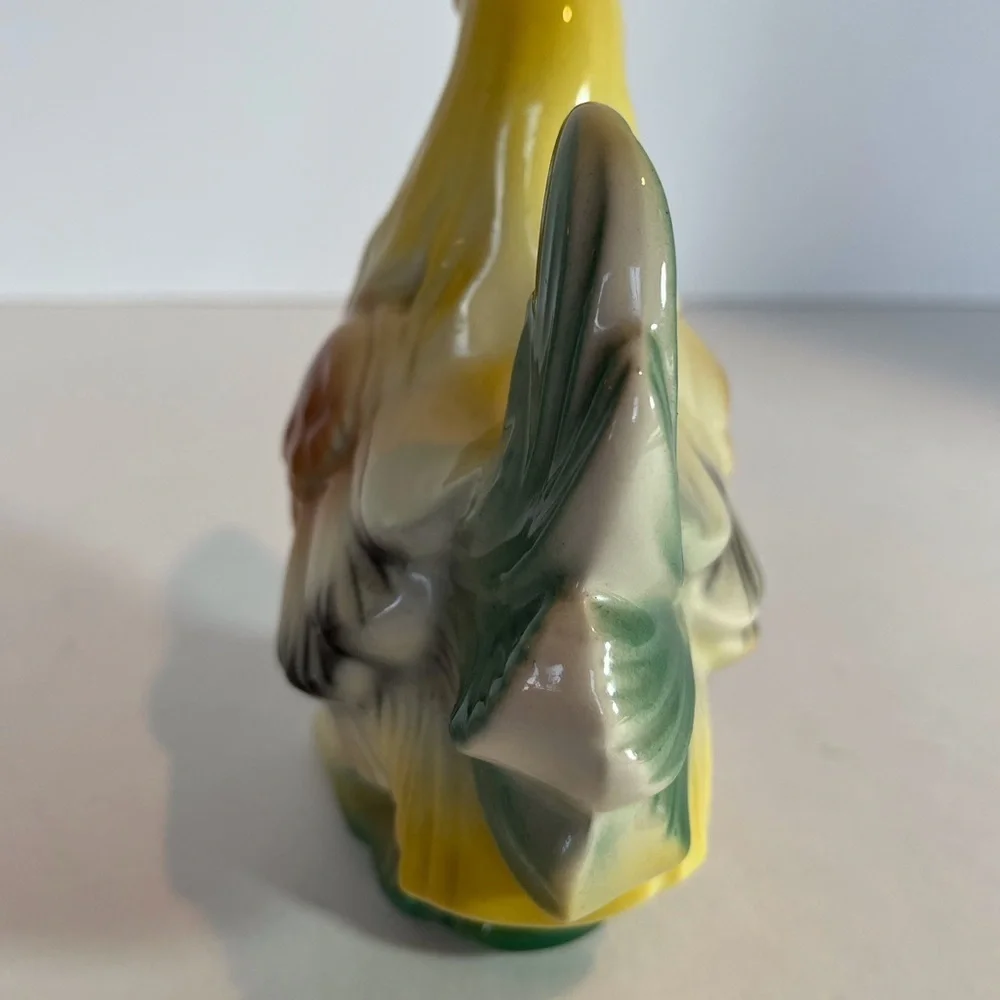 Ceramic Rooster Figurine (Vintage, 1950s)